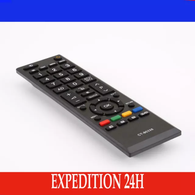 Ct-90326 Telecommande Universelle De Remplacement Pour Toshiba Tv