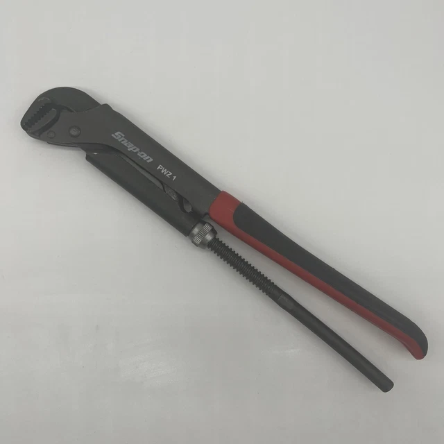Snap On 12" Long Adjustable Locking Pliers Pipe Wrench PWZ1