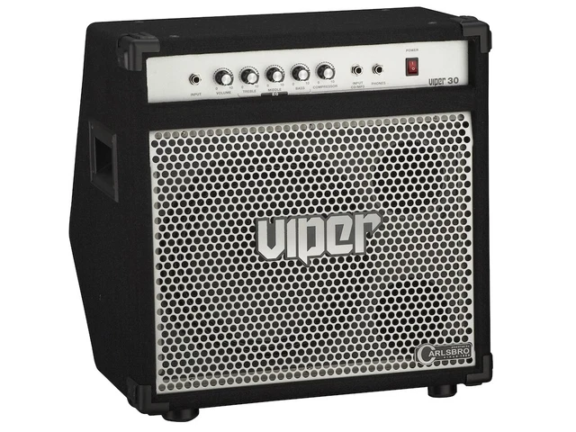 Bassgitarrenverstärker Carlsbro Viper 30 Combo Powertone 30 W Leistung