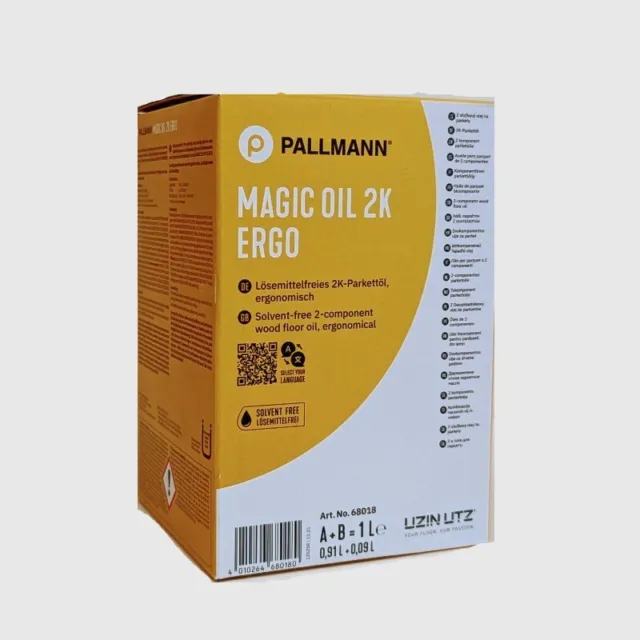 Pallmann Magic Oil 2K A/B "ERGO" 1 L aceite de parquet sin disolventes
