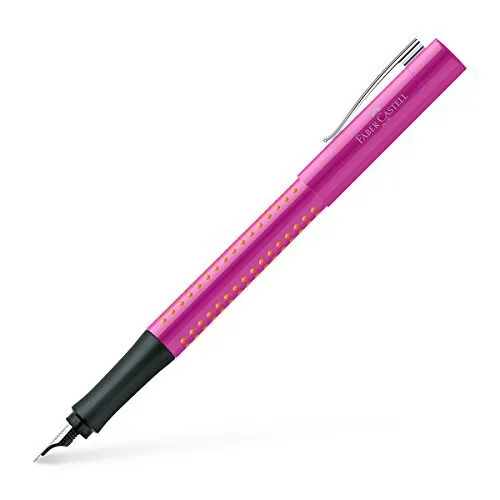 Faber-Castell 140924 Grip 2010 Stylo plume F Rose/orange