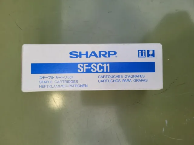 NEW IN BOX Genuine Sharp SF-SC11 Staple 3 Cartridges