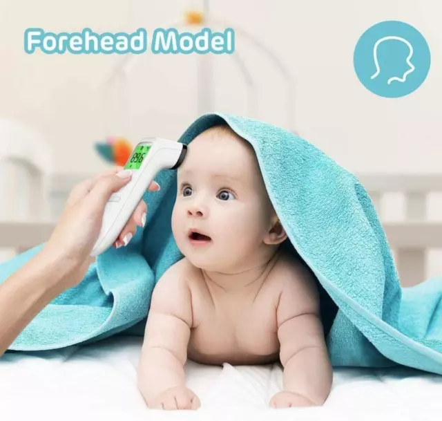 Medical Grade NON-CONTACT Infrared Forehead Thermometer Baby/Adult(FDA approved) 2