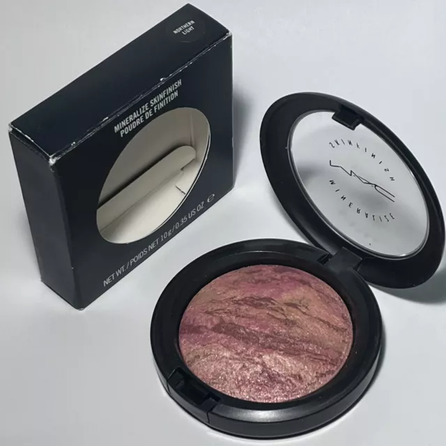 BNIB MAC *NORTHERN LIGHT* Mineralize Skinfinish ~ Pink With Rust & Grey Brown