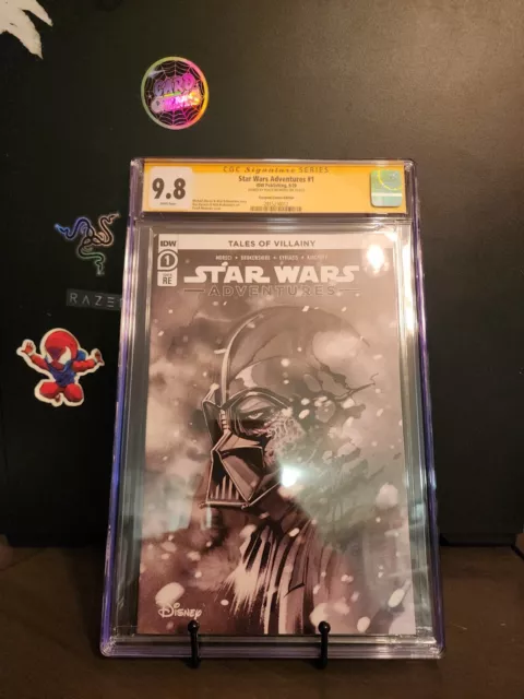 Star Wars Adventures #1 CGC 9.8 Peach Momoko SIGNED