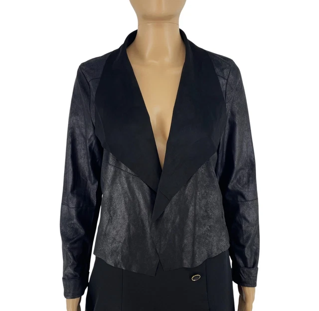 Blazer Donna TooCool Monopetto, Corto, Colletto Classico, Nero, Made In Italy, Primavera - Foto 3