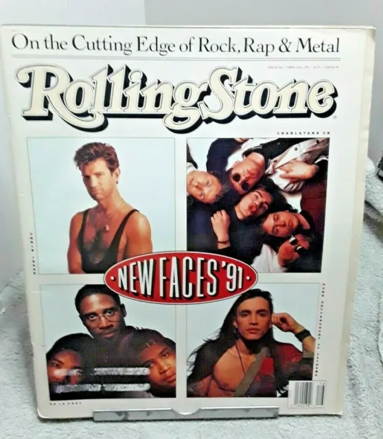Rolling Stone Magazine April 1991 New Faces In 1991
