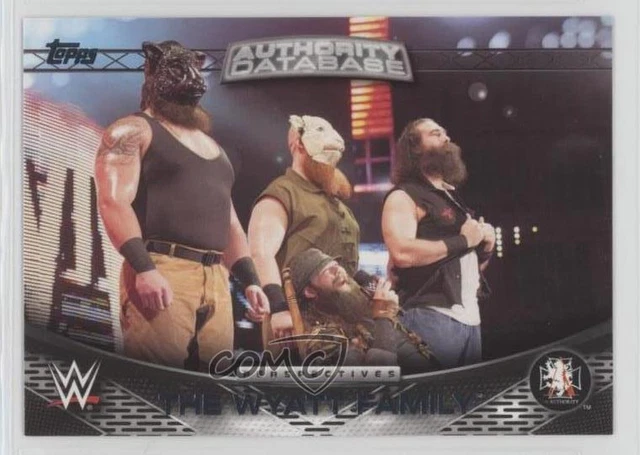 2016 Topps WWE Perspectives Authority Files The Wyatt Family #7A
