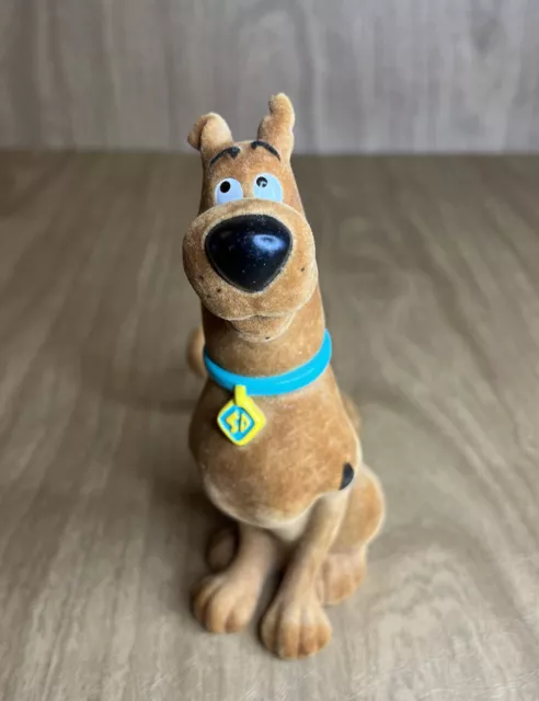 Scooby-Doo Hanna-Barbera 6” Figurine Dog Felt Covered Toy Topper