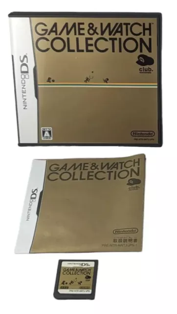 DS – GAME AND WATCH COLLECTION 1 (Spiel+Box+Anleitung) CLUB Nintendo – JAPAN