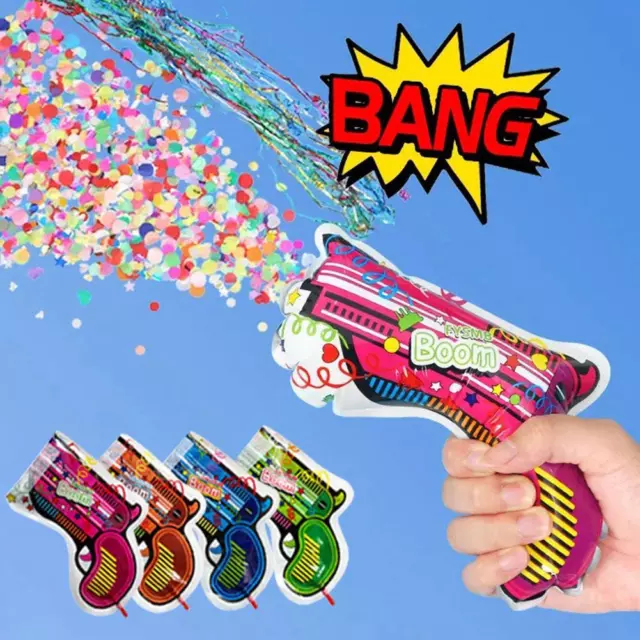 Wedding Confetti Inflatable Pistol Handheld Confetti Foil Balloons Fi Deco