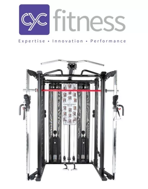 Inspire Fitness SCS Smith Cage Dual Pulley Smith Machine Multi Trainer £2999.99