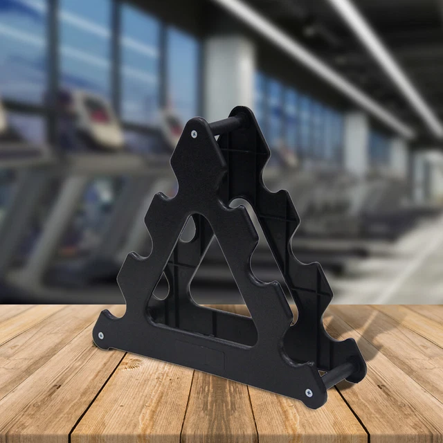 DUMBBELL RACK 3 Tier Dumbbell Rack Stand Only Compact Small for Home ...