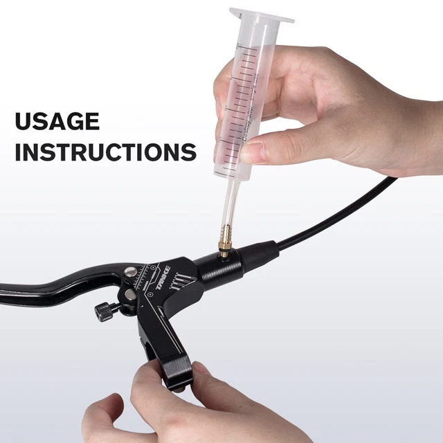 Kit de saignement de liquide de frein pneumatique avec stylo testeur