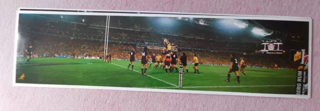 Rugby Union Wallabies V New Zealand 2003 Lim. Edition Mounted Ready To Frame