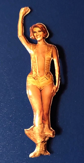 Bellissima figurina Plasteco tipo formaggino Mio soubrette da spettacolo-circo?