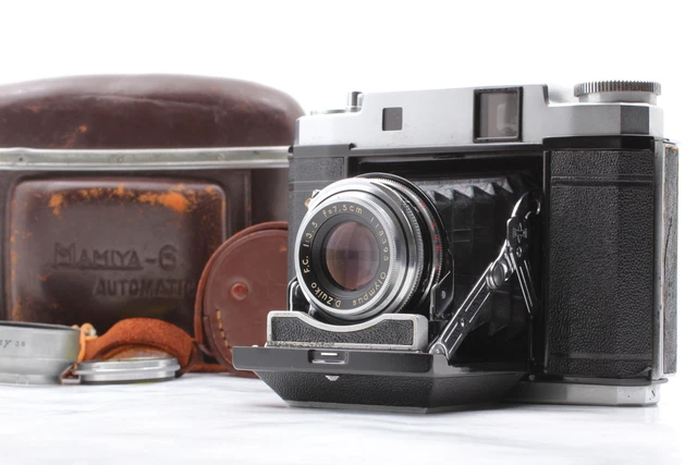 【 EXC + 5 】 mamiya Sechs Auto Matte Typ I Late Zuiko Entfernungsmesser Automat