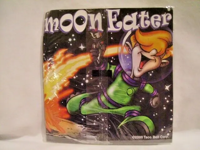 MOON EATERS Taco Bell Promo 2000 PC Game Floppy Disc Vintage RARE New Sealed