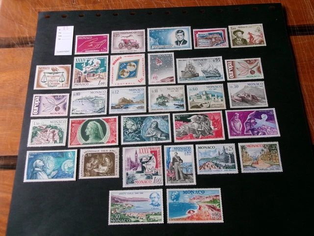 Collection De Timbres De Monaco 1946 à 1959 - En Classeur LINDNER - Timbres Neufs TTBE - Belle Cote