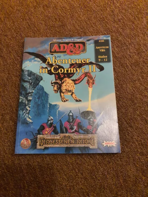 AD&D / D&D / Dungeons & Dragons -Abenteuer in Cormyr II - TSR/Amigo 8206 VR6