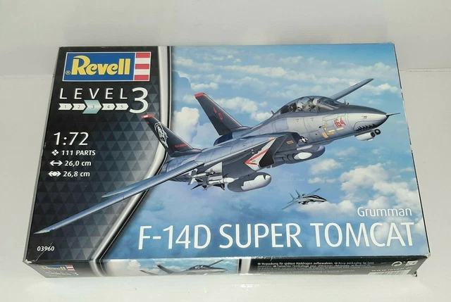 Prototipo aerospaziale F-14D Super Tomcat Grumman, ali calibro 1/72 Prototipo aerospaziale F-14D Super Tomcat Grumman, ali calibro 1/72