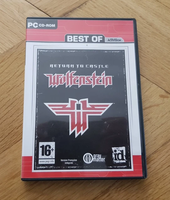Jeu PC WOLFENSTEIN - Version Française Neuve Et Sous Blister (NEW & SEALED), Classé 18 Ans Et Plus