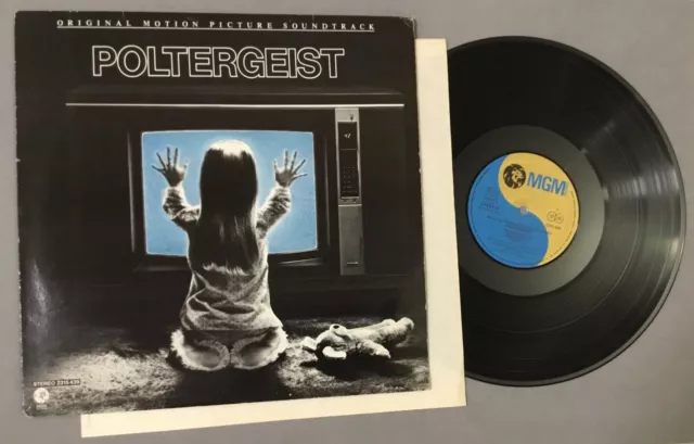 POLTERGEIST - Jerry Goldsmith - VINYL LP Soundtrack MGM Records Germany 1982