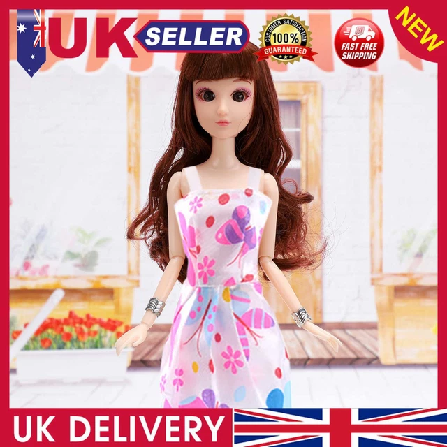 Doll Party Clothes Shoes Dolls Dressup Accessories Family Toys Random (40pcs) UK