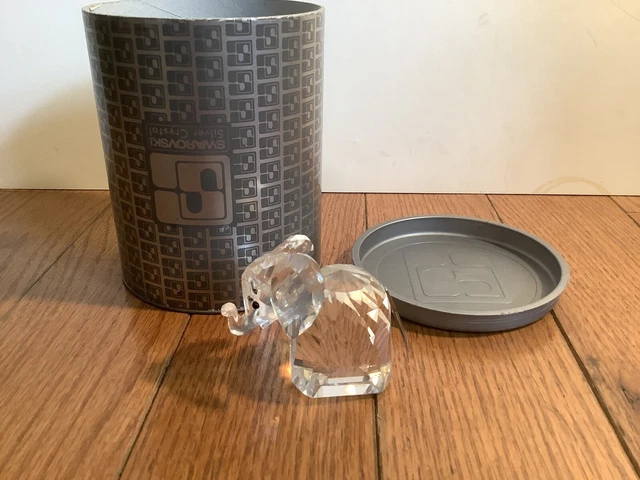 Swarovski Crystal Figurines Miniature Elephant 7640