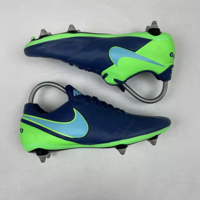 Nike tiempo genio blue cheap
