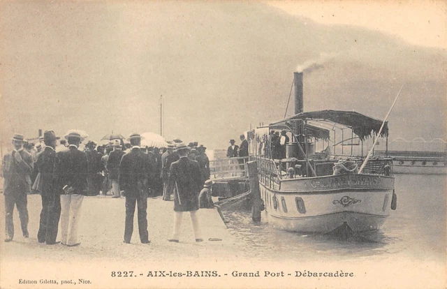 CPA - AIX Les Bains - Le voilier sur le lac du du Bourget EUR 1,00