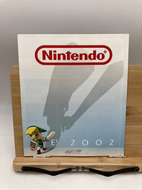 Nintendo E3 2002 Directory Nintendo Power Booklet  Zelda  Cover rare HTF