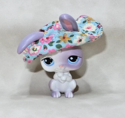 Figurine Littlest Pet Shop LPS #1061 Lapin Garenne Hasbro - Occasion - #geektradelpslapin