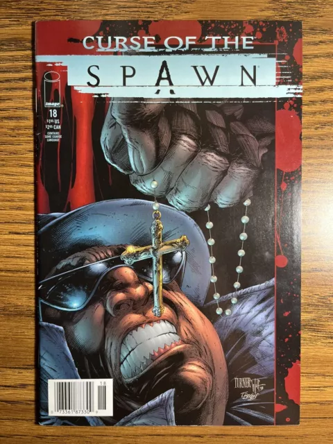 Curse Of Spawn 18 Extremely Rare Newsstand Variant Image Comics 1998