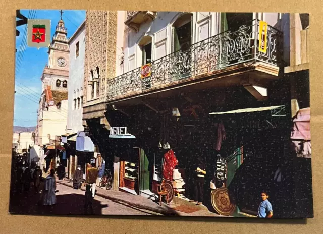 Unused  Postcard - Siaghins Street, Tanger, Morocco