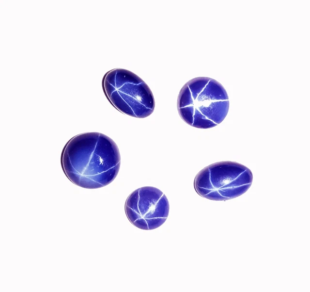 Saphir Bleu Naturel D'Afrique Du Sud - 308.6 Carats - Effet étoile (astérisme) - Brut - Qualité AAA