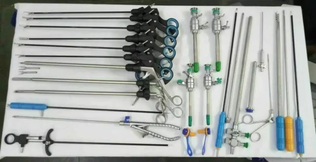 Laparoscopique Chirurgie Set Endoscopie Instruments Chirurgicaux 26pc