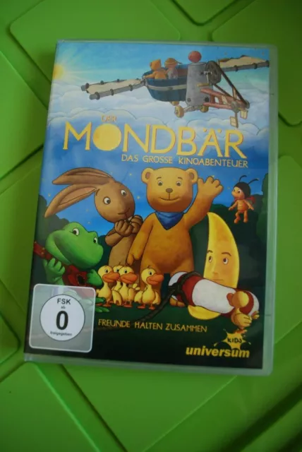 🌺 Kinder DVD DER MONDBÄR Das grosse Kinoabenteuer FREUNDE HALTEN ZUSAMMEN (2)