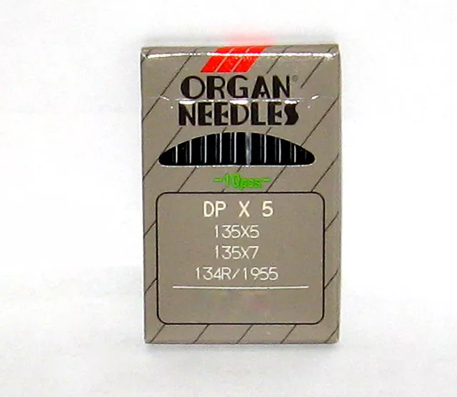 10 Organ 135X7 135X5 DPX5 134R 1955 Needles for Industrial Sewing Machines