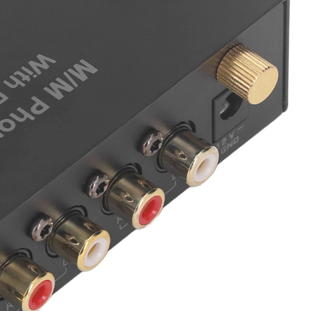 PHONO TURNTABLE PREAMP Record Player Preamplifier Electronic Sound