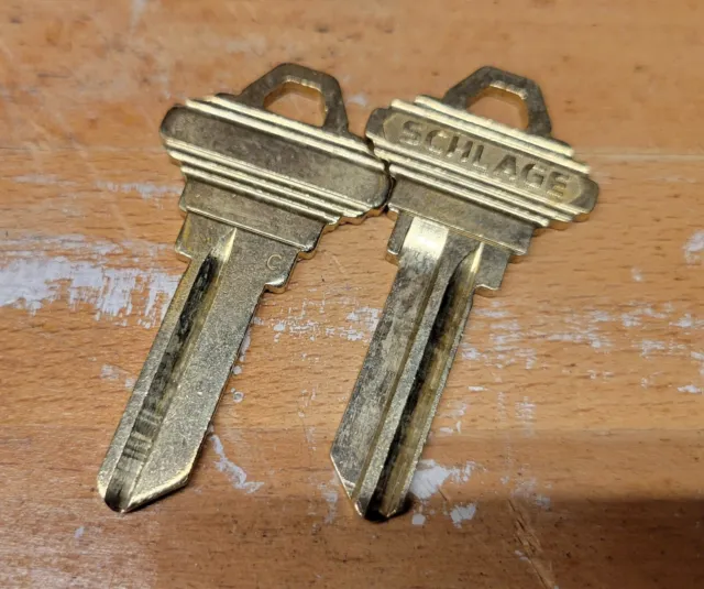 Schlage C Key 5 pin blanks -- C keyway , new pair