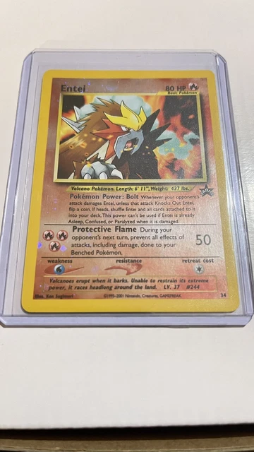 how to check a pokemon cards value Entei [GOLD STAR] #19 Pokemon Japanese Golden Sky, Silvery Ocean main image 0