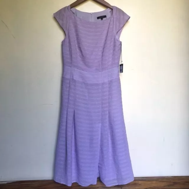 Nanette Lepore Lilac Cap Sleeve Dress NWT Size 6