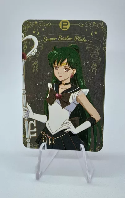 Pluto Sailor Moon Carte Carddass No Prism Holo Foil Anime Manga Goddess Beauty