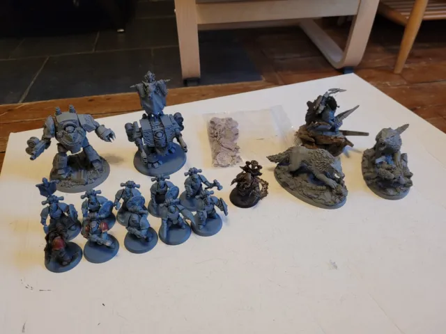 Warhammer 40k Horus Heresy 30k space wolves Small Army Lot Forge World