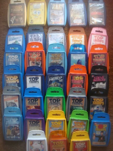 NEW Top Trumps Packs Many Various Specials  - Choose From Drop Down - Card Game