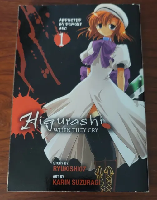 Higurashi When They Cry Abducted By Demons Arc Volume 1 English Manga Ryukishi07