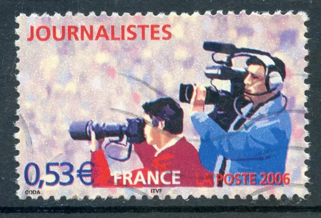 Timbre France Oblitere N° 3909 Coupe Du Monde Football Allemagne Journalistes