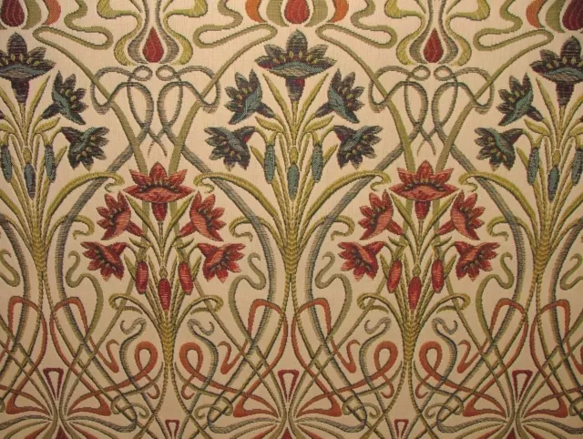 Art Nouveau Bijou Épais Designer Jacquard Rideau Tapisserie Coussin Usage Tissu
