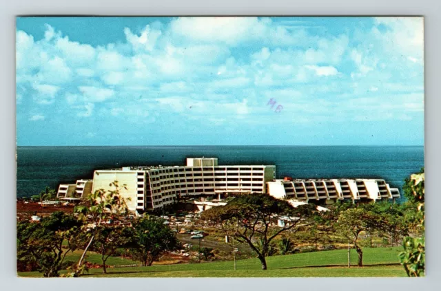 Kona HI-Hawaii, Kona Surf Hotel  Vintage Postcard